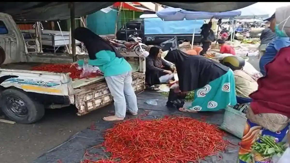 Usai Lebaran Iduladha, Harga Cabai Merah Keriting di Lubuklinggau 29 Mei 2026 Tembus Rp 90 Ribu/Kilo