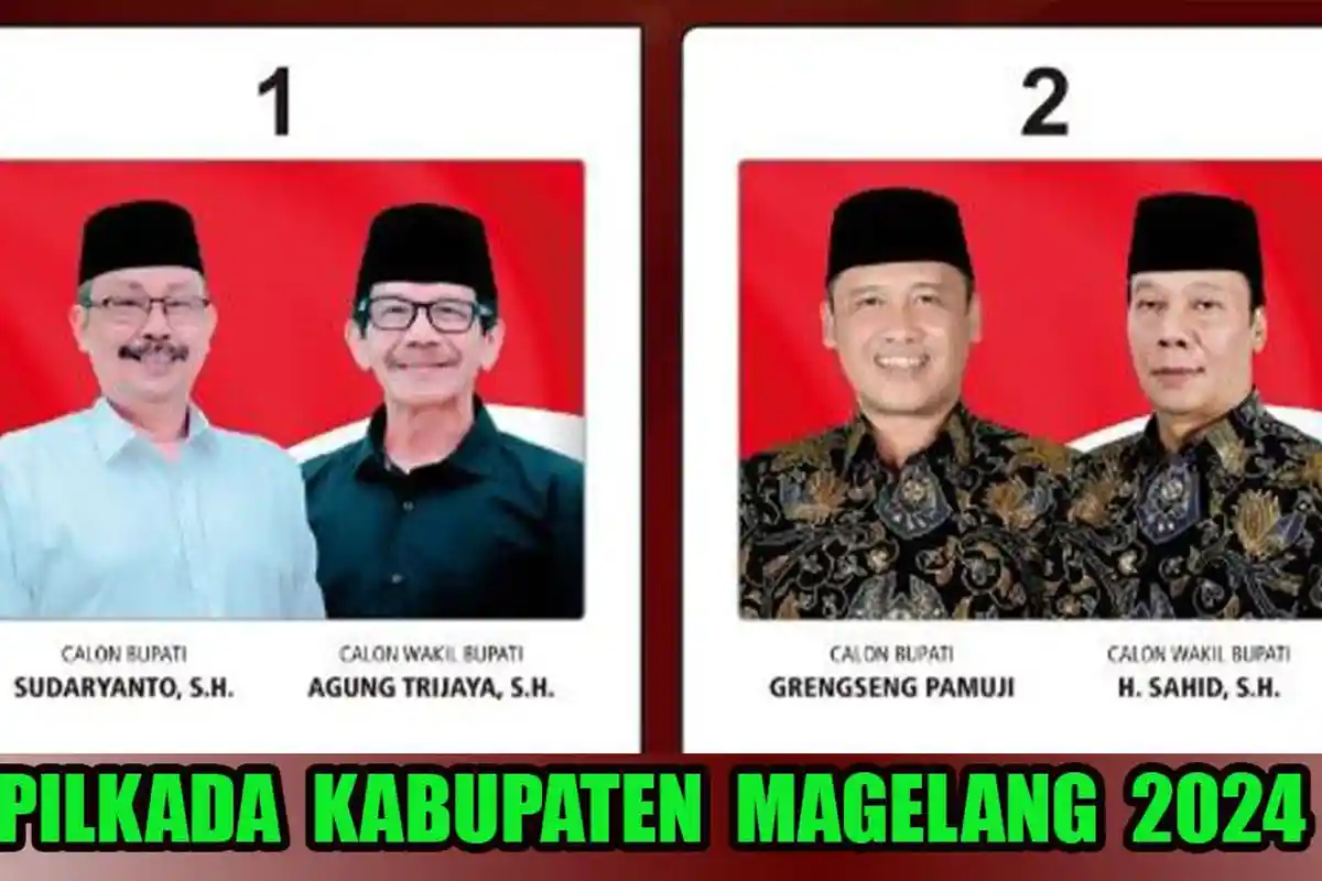 Modal Awal Kampanye 2 Paslon di Pilkada Kabupaten Magelang 2024 Sama-sama Cuma Rp 100 Ribu