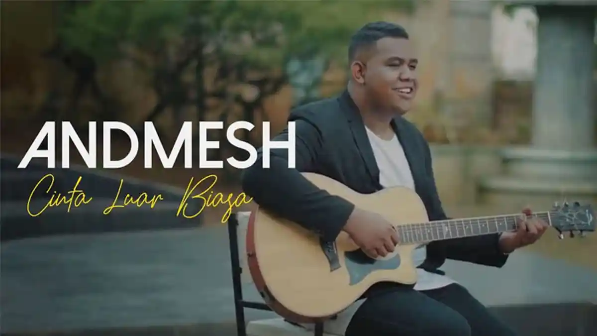 Lirik Lagu Romantis 'Cinta Luar Biasa' Andmesh Kamaleng, Cocok Buat Valentine, 'Terimalah Lagu Ini'