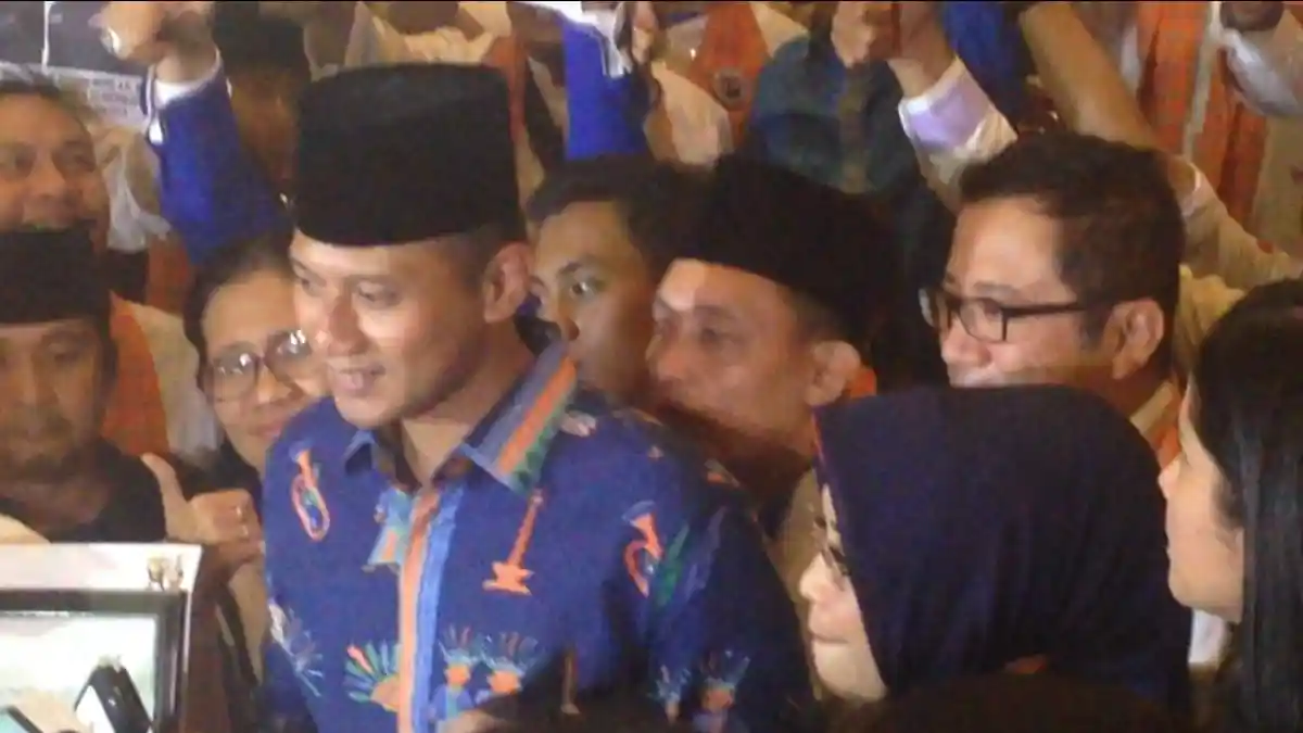 Lagu Marawis dan Sambutan Ribuan Pendukung Sambut Agus Harimurti dan Sylviana Murni