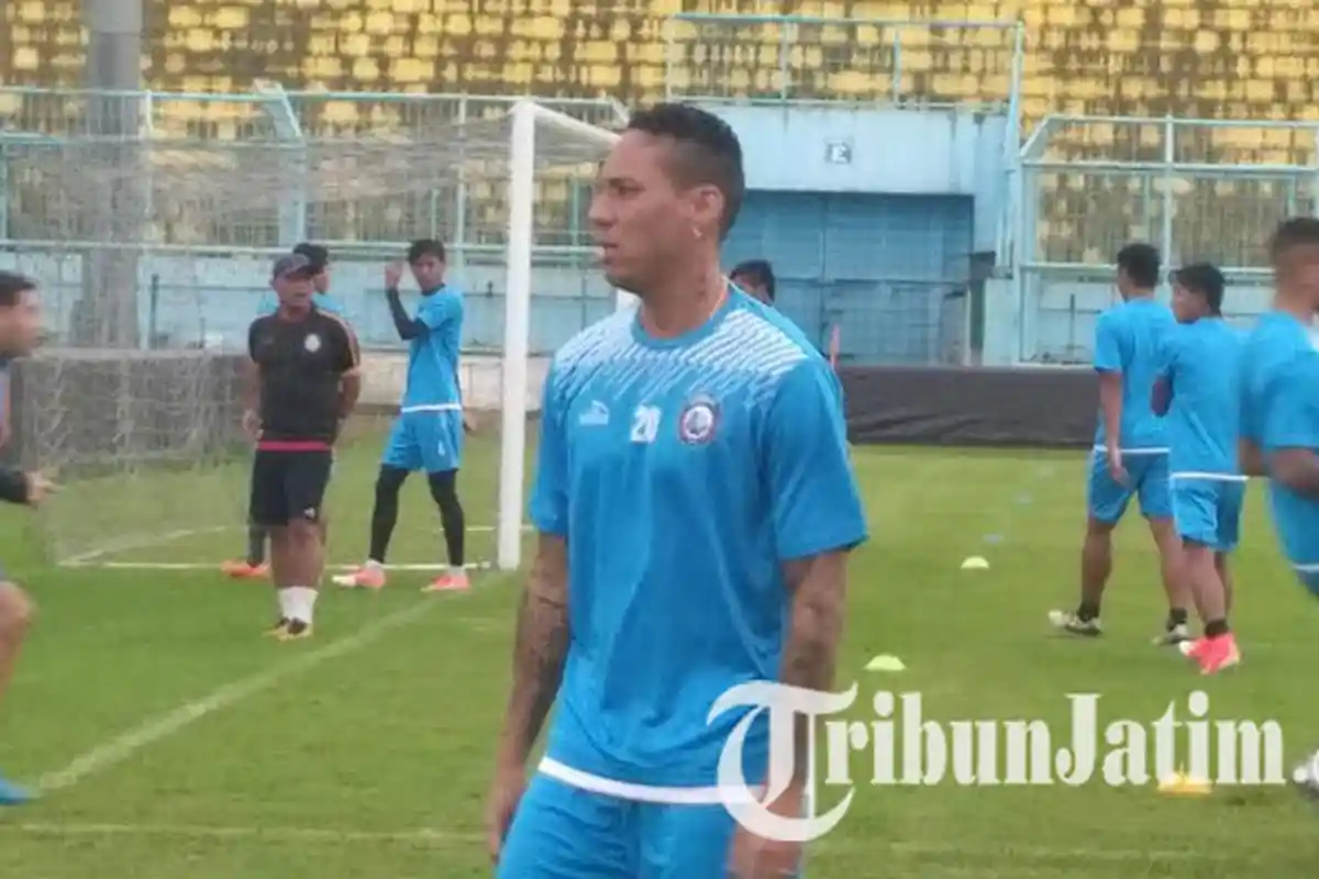 Pasca Cedera, Juan Pablo Pino Mulai Latihan Bareng Arema FC
