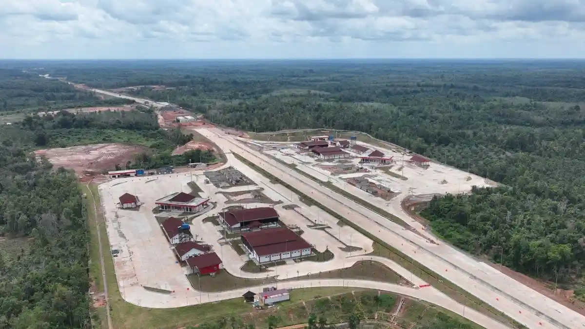 Hutama Karya Bangun Dua Rest Area Megah di Tol Betung-Jambi, Dilengkapi SPBU hingga 24 Tenant UMKM