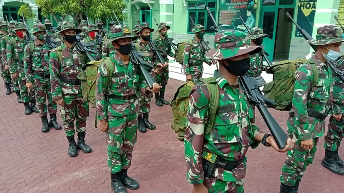 148 Baja dan Taja Prajurit TNI Putra Daerah Perkuat Kodim Aceh Utara