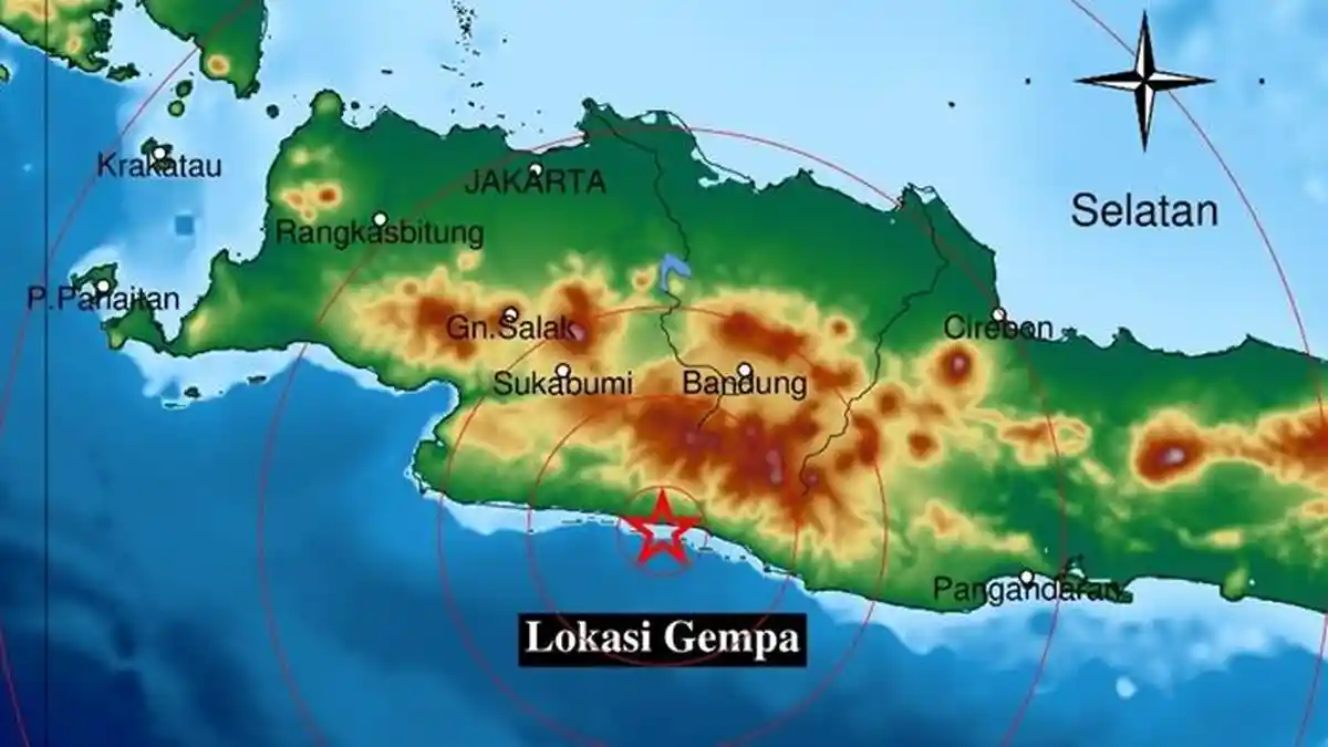 Gempa Hari Ini Sabtu 18 Mei 2024, Info BMKG Terjadi di Laut Jawa Barat