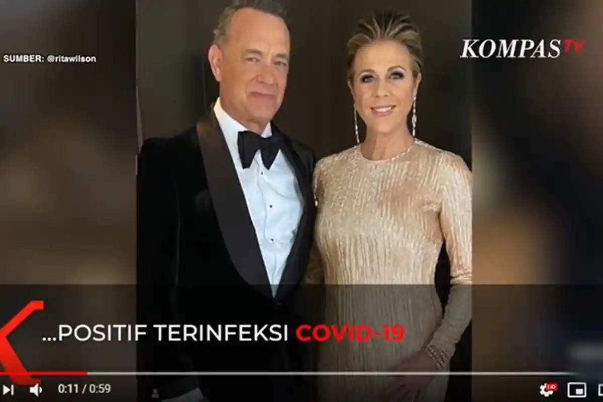 Positif Virus Corona, Artis Hollywood Tom Hanks dan Istri Rasakan Gejala Ini