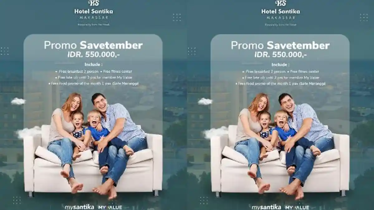 Hotel Santika Makassar Hadirkan Promo Save-tember Package dengan Harga Spesial