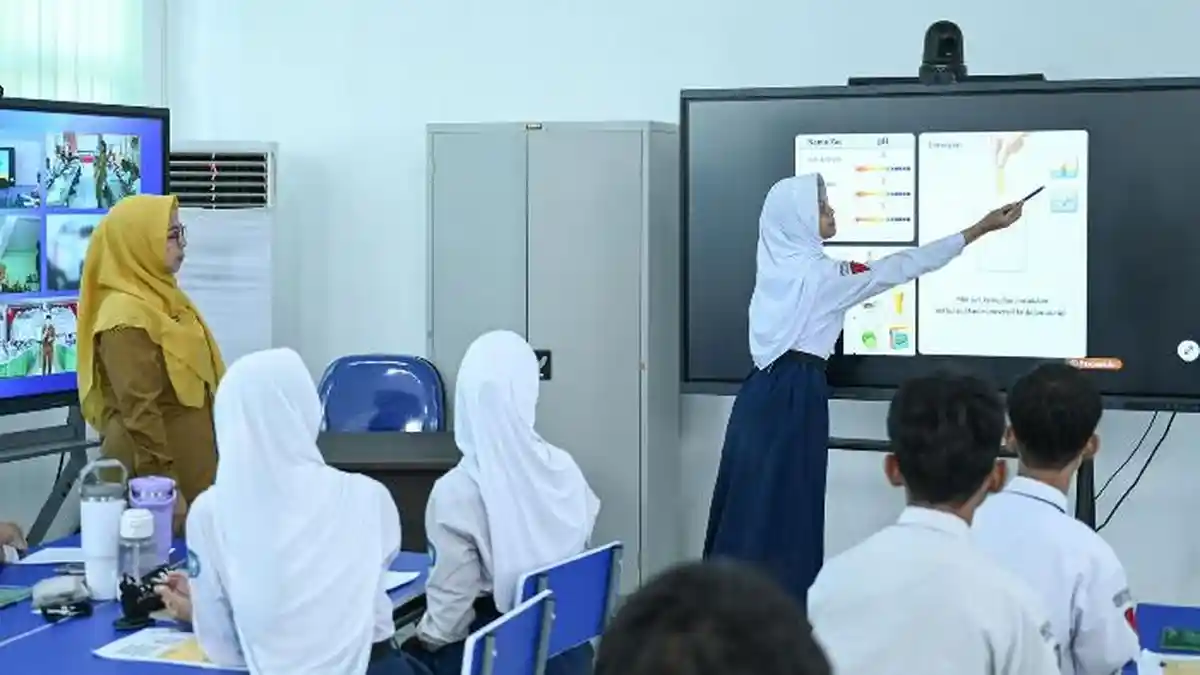 Program Digitalisasi Pembelajaran Ubah Cara Belajar di 173 Ribu Sekolah Lebih Interaktif