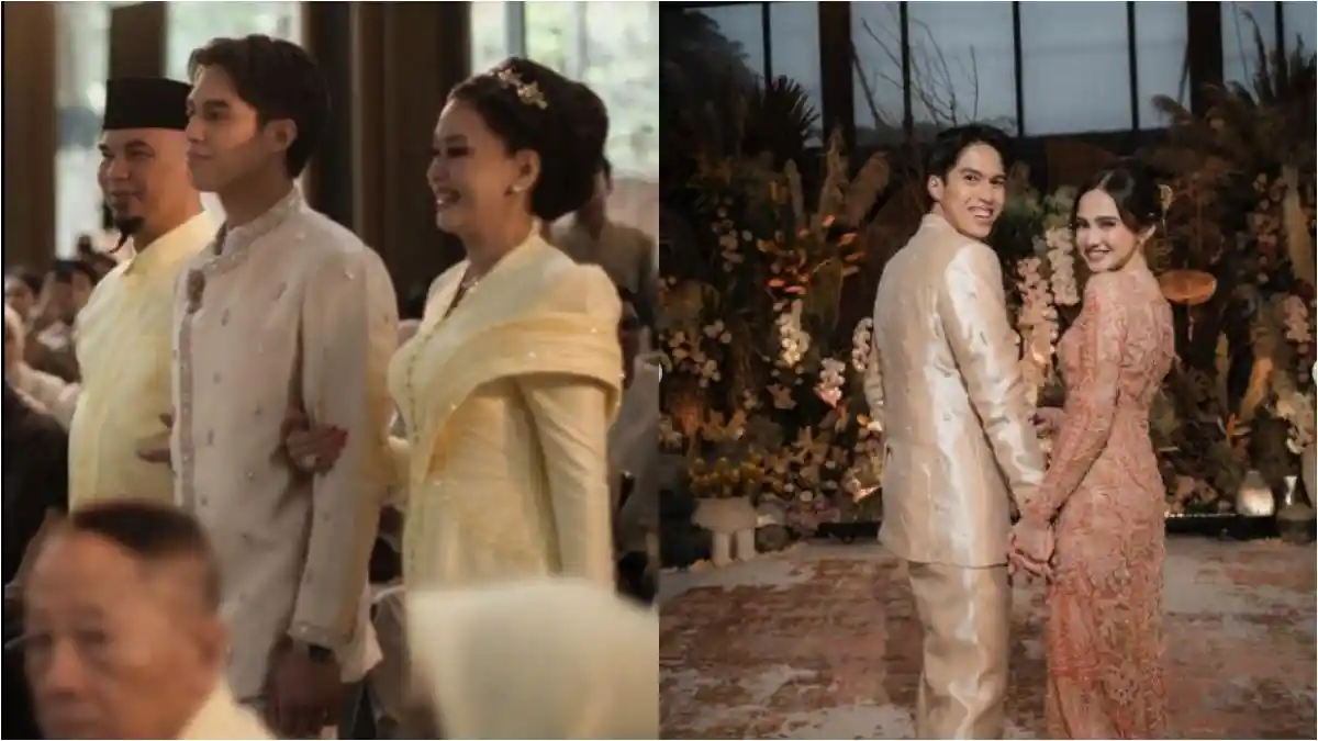 Potret Ahmad Dhani & Maia Estianty Gandeng El Rumi saat Lamar Syifa Hadju, Kompak Pakai Baju Kuning