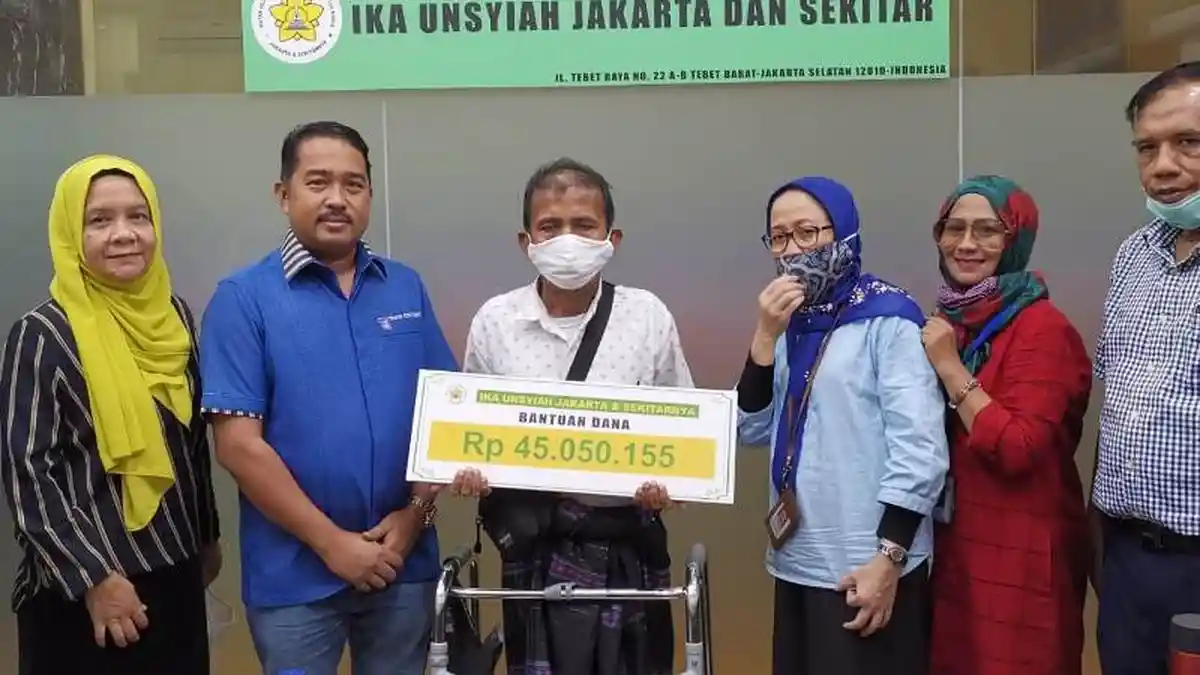 IKA Unsyiah Jakarta dan Warga Aceh Galang Dana Bantu Pengobatan Isa Ibrahim