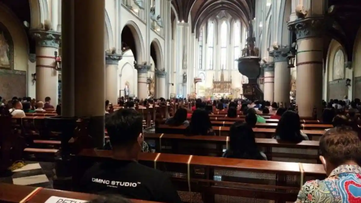 Strerilisasi Gereja Katedral, Polisi Terjunkan Tim Jibom Gegana, K9 Serta Pasang X-Ray