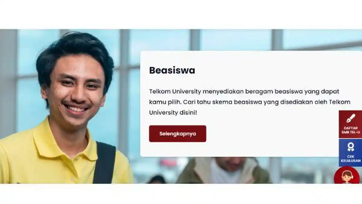 Terbaru! 6 Info Beasiswa untuk Calon Maba Telkom University Jenjang S1-S2, Syarat dan Cara Daftar