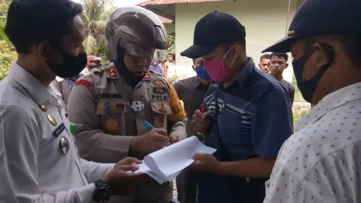 Bansos Covid-19 Pemprov Sumut ke Langkat Dikawal Langsung Kapolres