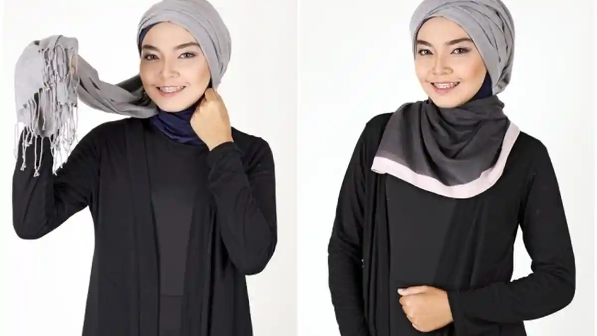 Inilah Cara Mudah Bentuk Hijab Turban Dengan Pashmina yang Rapi
