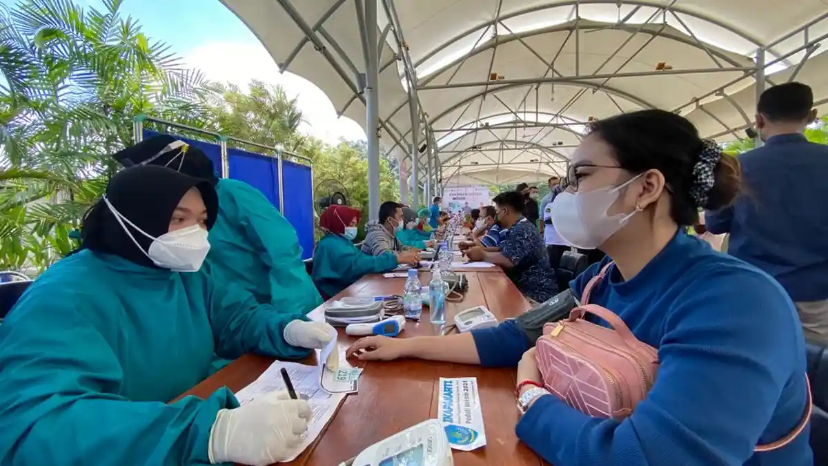 Vaksinasi Covid-19 di Samarinda Capai 54 Persen untuk Dosis Pertama