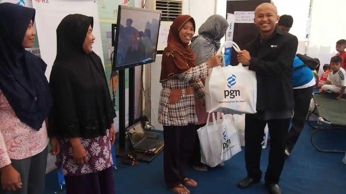 Pemudik Nikmati Posko Mudik Sehat PGN