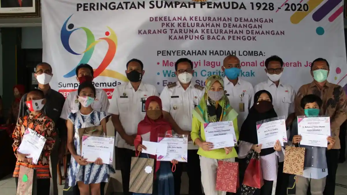 Giatkan Gerakan Literasi, Kampung Baca Pengok Yogyakarta Kembangkan Perpustakaan Daring