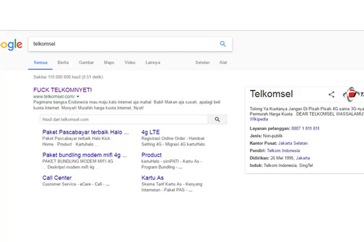 Hacker Peretas Telkomsel Kesal dengan Tarif Provider Ini Terlampau Mahal?
