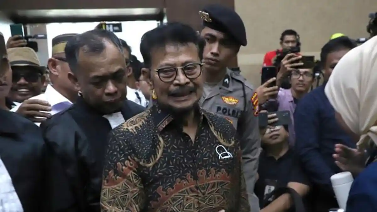 Tok, Tok, Tok! SYL Divonis Penjara 10 Tahun