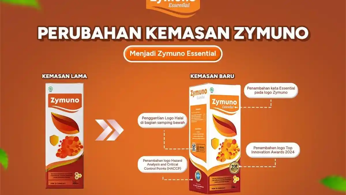 Zymuno Kini Hadir sebagai Zymuno Essential, Identitas Baru dengan Kualitas dan Manfaat Tetap Sama