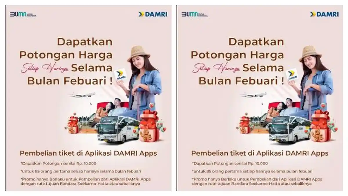Damri Beri Diskon Tiket untuk Angkutan Bandara Soekarno Hatta, Begini Cara Reservasinya