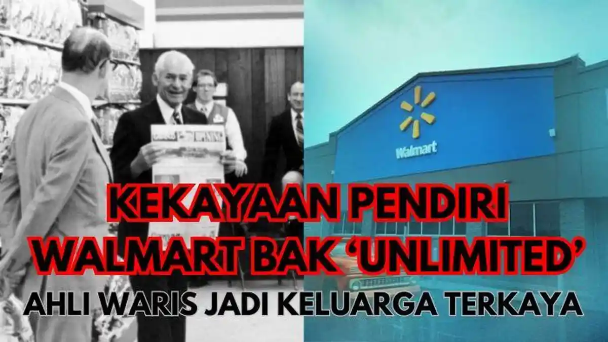 Definisi Kaya 7 Turunan, Harta Pendiri Walmart Bak Unlimited, Cucu Jadi Orang Terkaya di Dunia