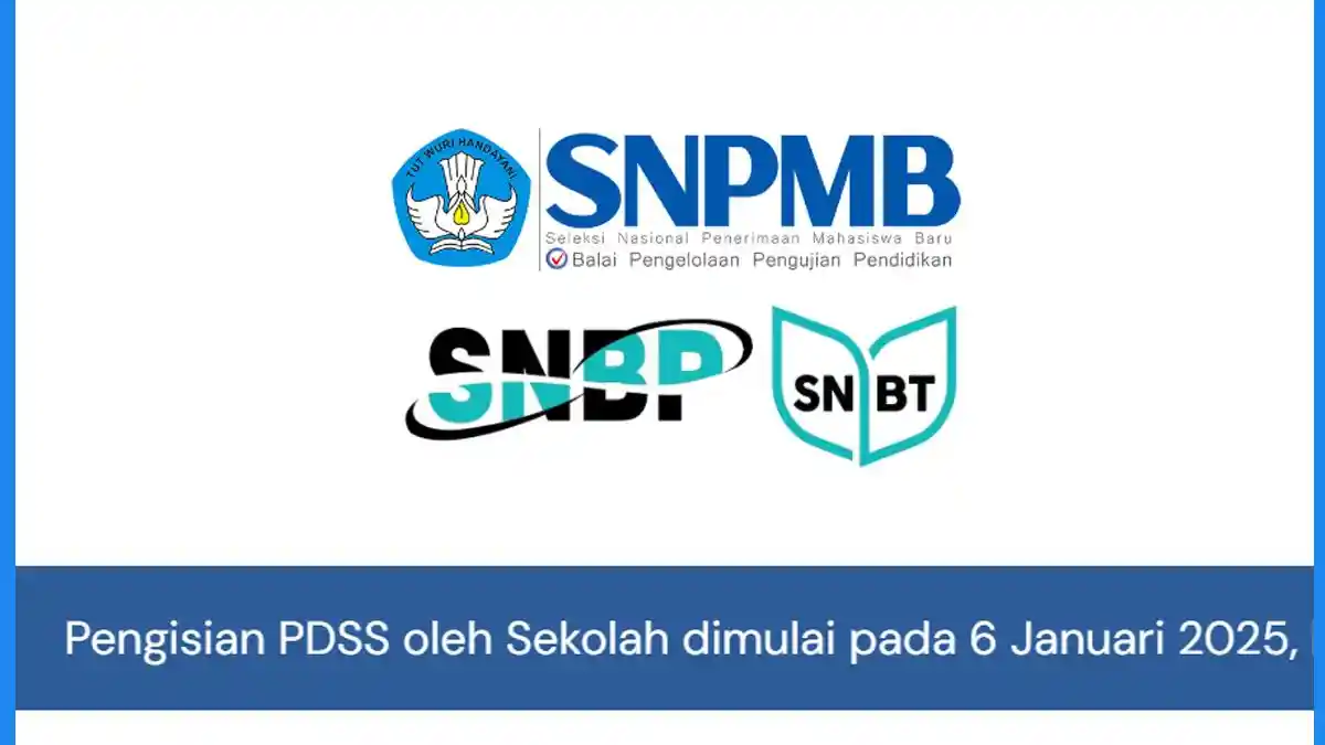 Link PDF Panduan Mengisi PDSS-SNBP 2025 Secara Manual dan Menggunakan e-Rapor