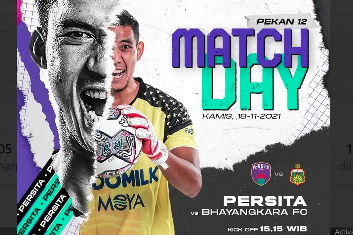 Link Live Streaming Liga 1 Hari Ini, Big Match Persita vs Bhayangkara FC, PSM Makassar vs PSS