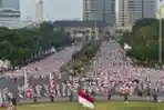 Panglima TNI Hadiri Pemecahan Rekor Dunia Senam Poco-Poco