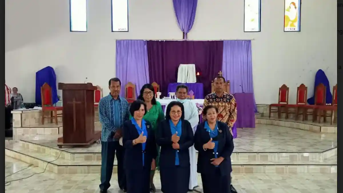 Adelheid da Silva Terpilih Jadi Ketua WKRI DPC Paroki St. Kristoforus Ba'a, Rote Ndao 