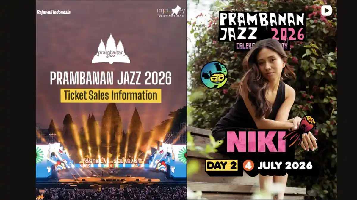 NIKI Kembali ke Indonesia Lewat Prambanan Jazz Festival 2026