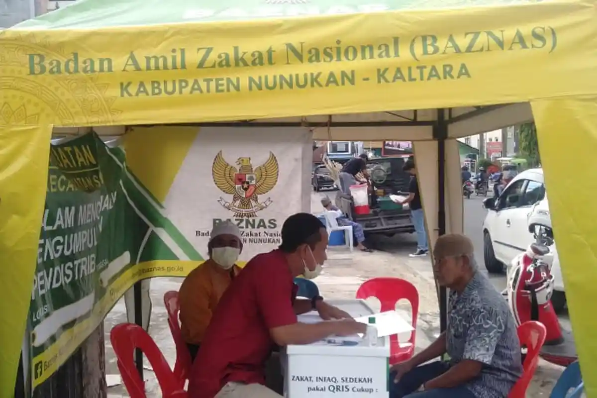 Lima Hari Jelang Lebaran Idul Fitri, Zakat yang Dikumpulkan Baznas Nunukan Capai Rp 400 Juta
