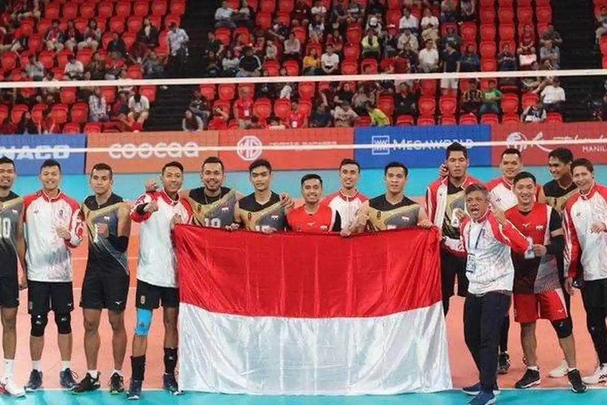 Siaran Langsung Moji TV! Jadwal Timnas Voli Putra AVC Challenge Cup 2023, Indonesia Tak Target Final