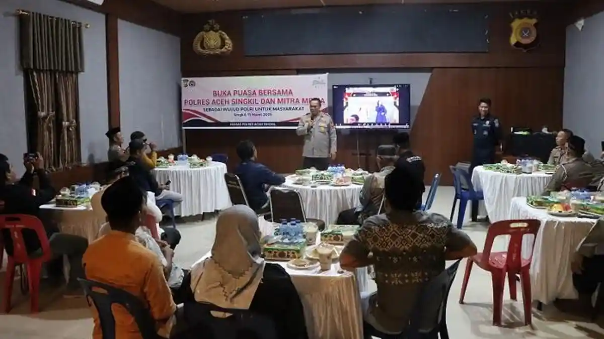 Kapolres Aceh Singkil Berganti, AKBP Suprihatiyanto Pamit kepada Awak Media 