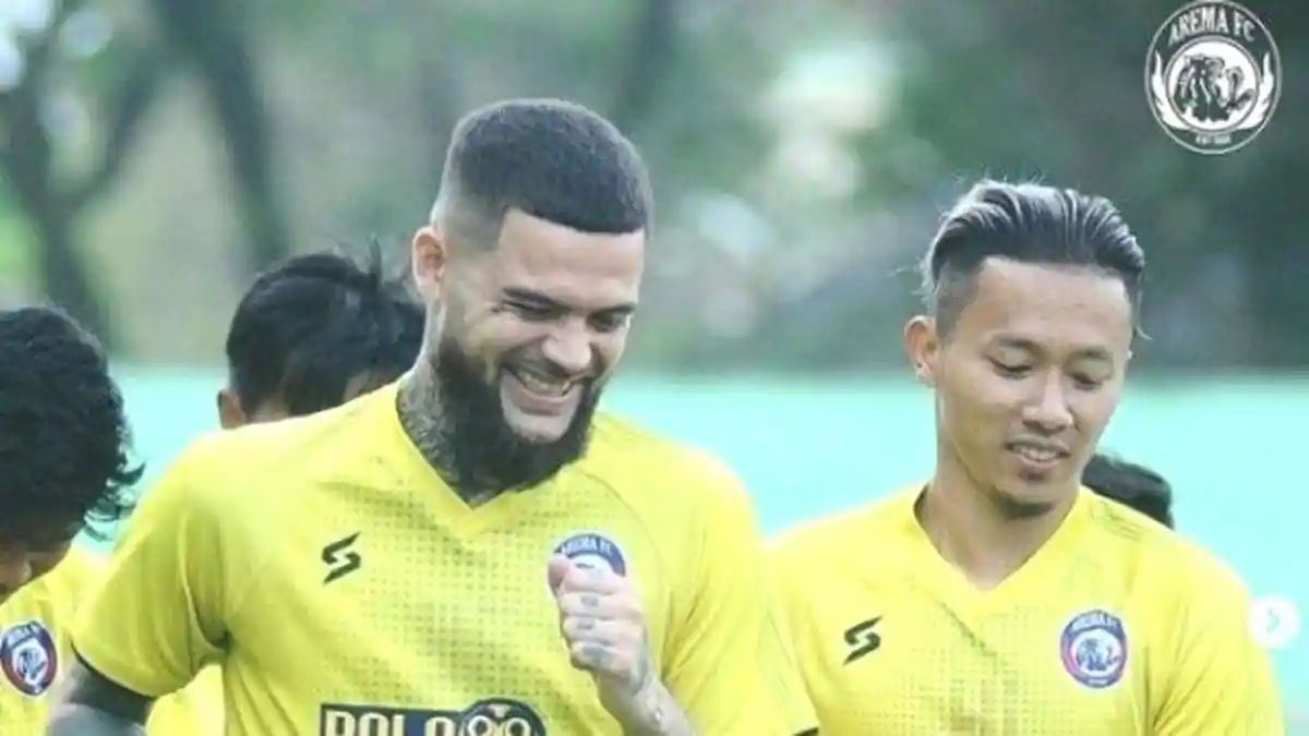 Info Sport Liga 1 2021,  Kondisi Diego Michiels dan 24 Pemain Singo Edan Siap Hadapi Persija