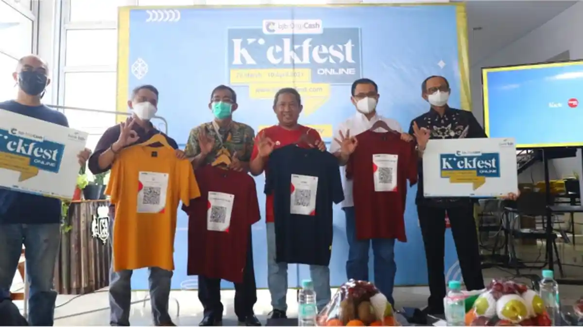 Dukung Ratusan UMKM Lokal, bjb Gelar DigiCash KickFest Secara Daring