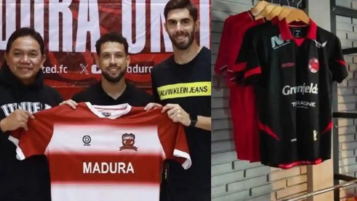 BOLA TERPOPULER: Madura United Perpanjang Kontrak Pedro Monteiro - Jersey Baru Arema Segera Dirilis