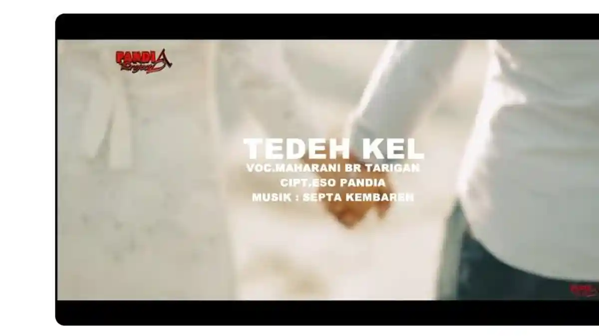 Lirik Lagu Karo Tedeh Kel yang Dipopulerkan oleh Maharani Br Tarigan
