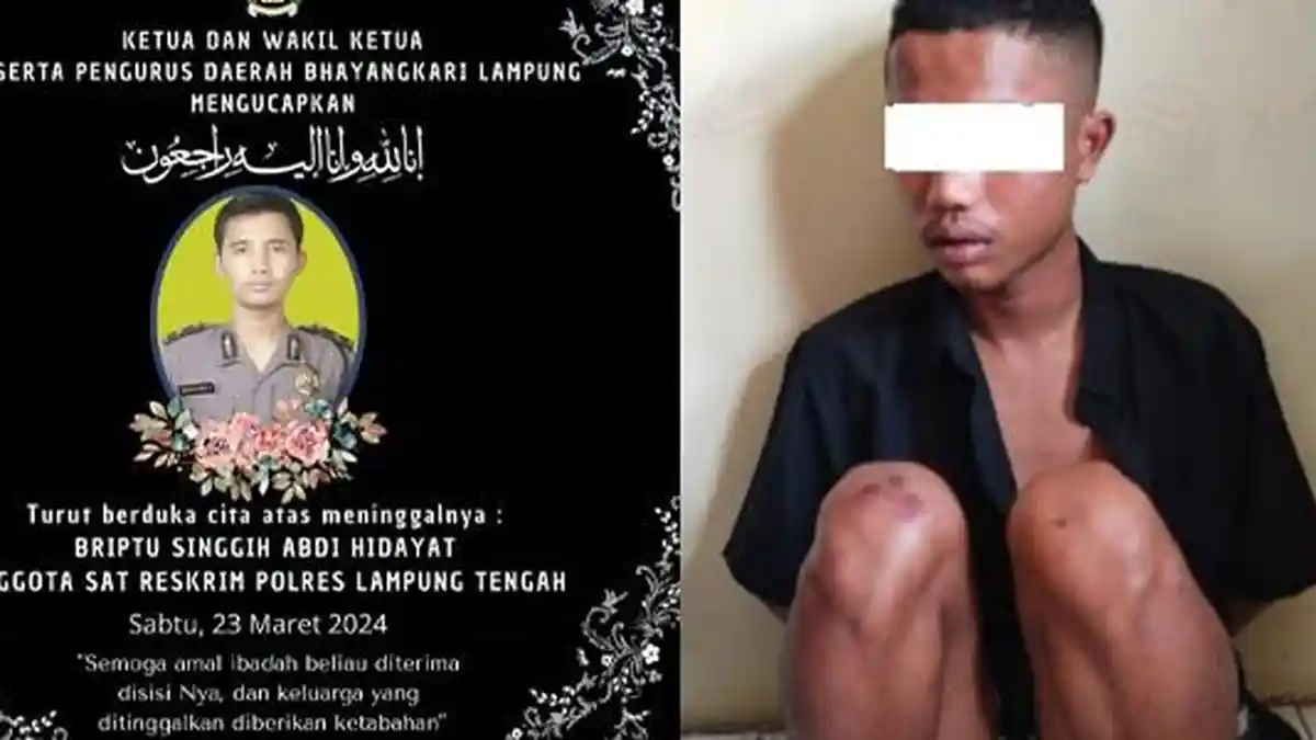 NASIB Bocah 17 Tahun Pembunuh Polisi di Lampung Pakai Miras Beracun, Cuma Divonis 9 Tahun Penjara