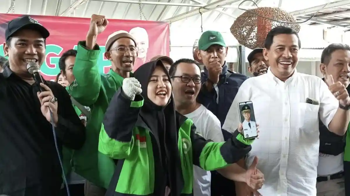 Komunitas Ojol Surabaya-Sidoarjo Deklarasi Dukung Ganjar Pranowo