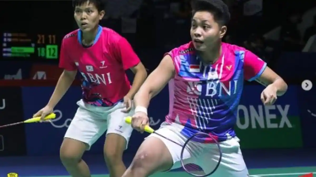Hasil 16 Besar Indonesia Open 2022 Hari Ini, Apri/Fadia ke Perempat Final, Tantang Wakil Korea Lagi