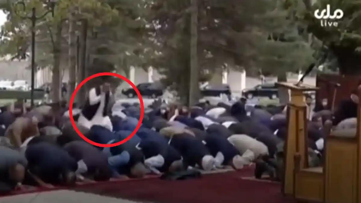 Videonya Viral, Hujan Roket Terdengar saat Salat Id, Lihat yang Dilakukan Presiden Afghanistan