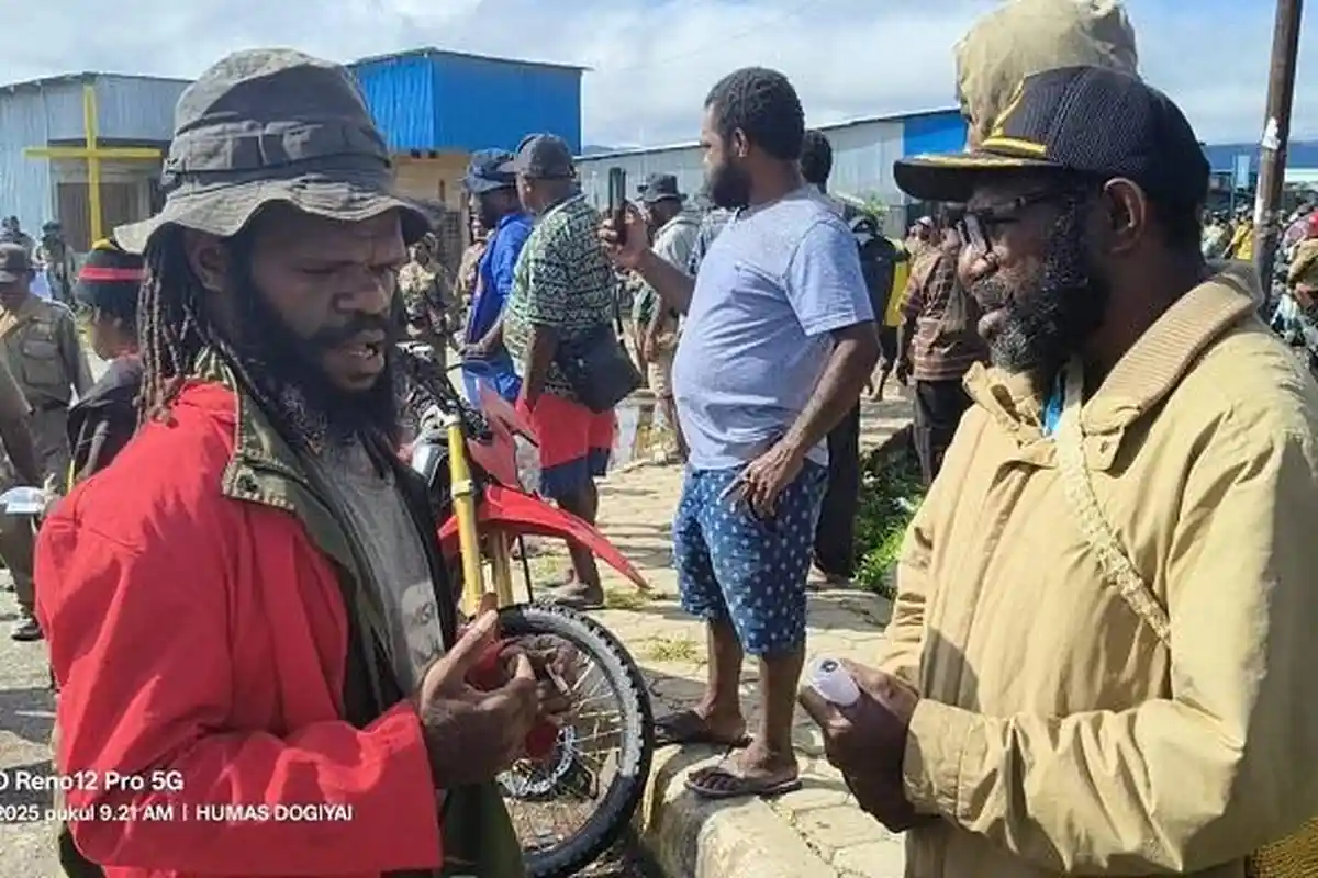 Pemkab Dogiyai Sarankan Demonstran Pindahkan Aksi IPMADO Tolak Pemekaran ke Kantor DPRD