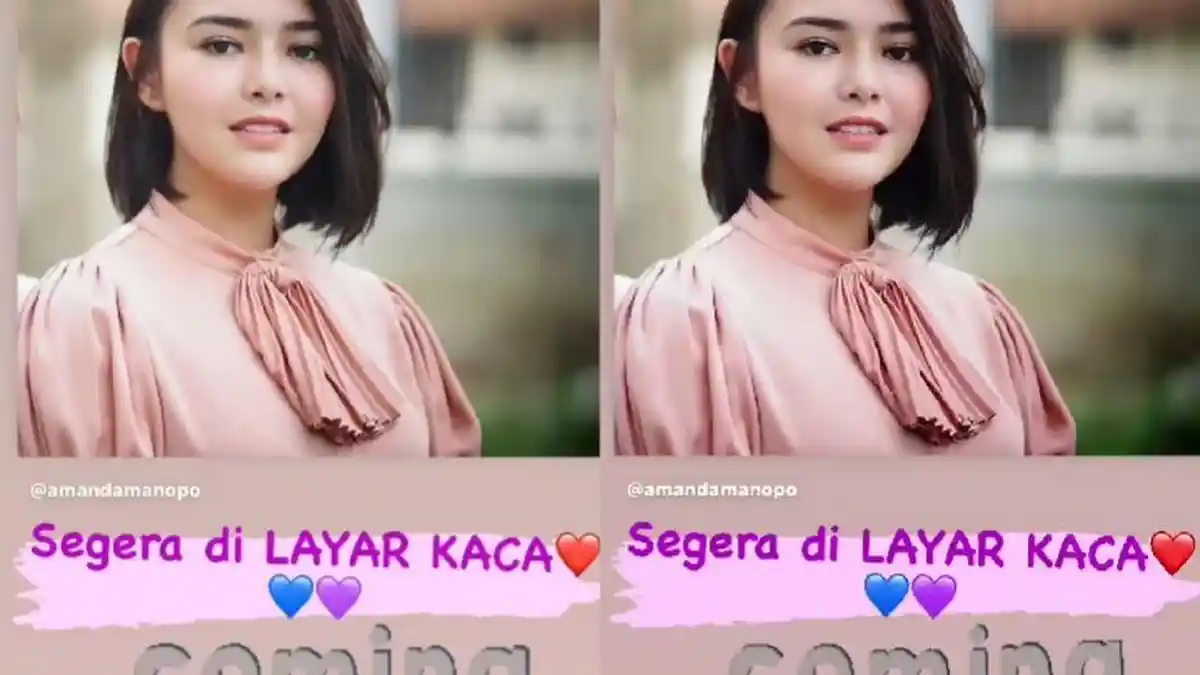 Amanda Manopo Comeback jadi Pemeran Utama Sinetron Baru RCTI