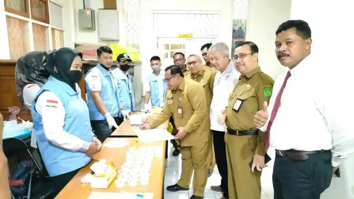 148 Pegawai Pemkab Kutai Timur Tes Urine, Polres Kutim Beberkan Hasilnya
