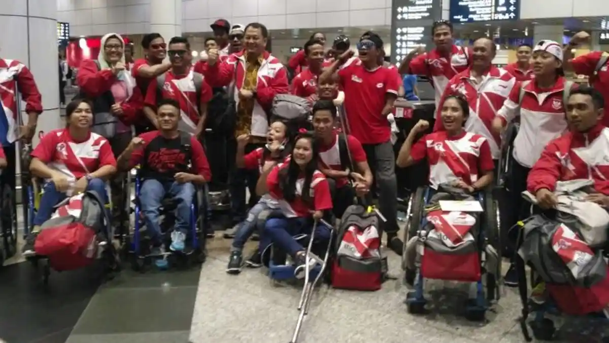 Kontingen ASEAN Para Games Indonesia Tiba di Kuala Lumpur