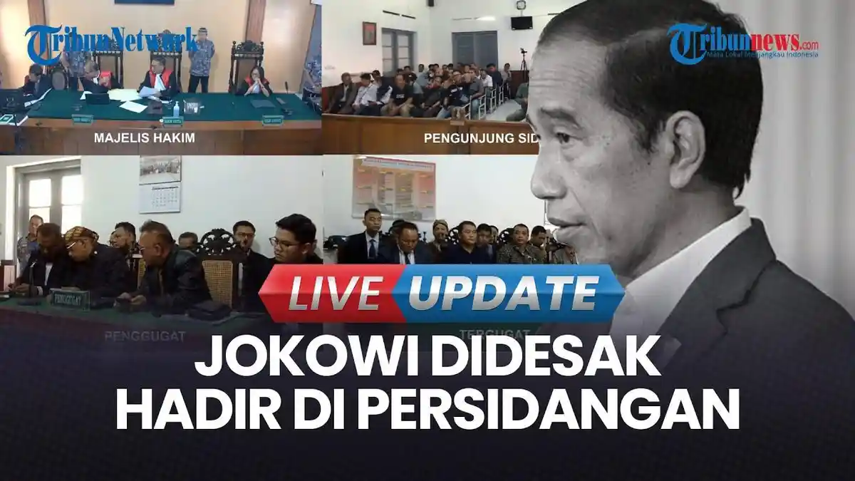 36 Lembar Gugatan Bakal Dibacakan TIPU UGM dalam Sidang Gugatan Ijazah Jokowi di PN Solo Pagi ini