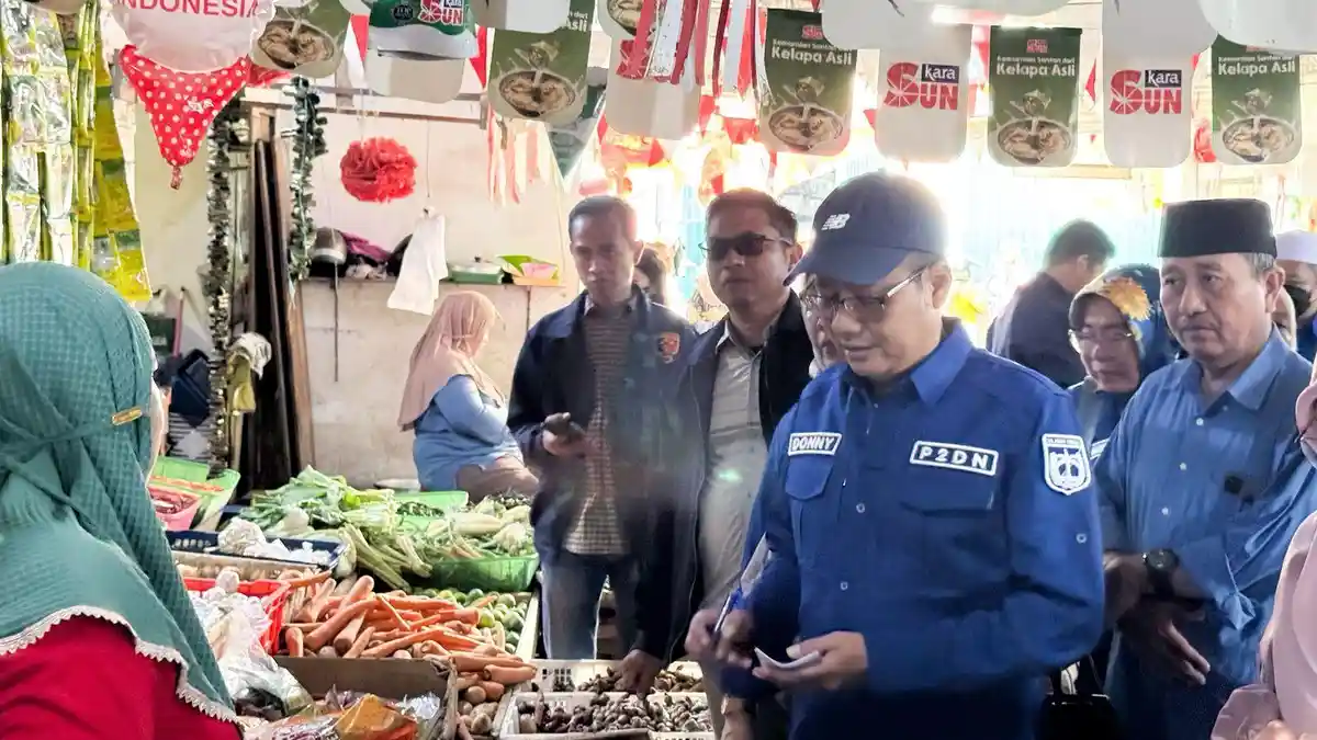 Satgas Pangan Polda Sulteng Sidak Pasar Tradisional dan Modern Jelang Ramadan 2025