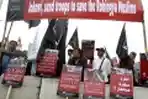 Aksi Mengutuk Genosida Terhadap Etnis Rohingya