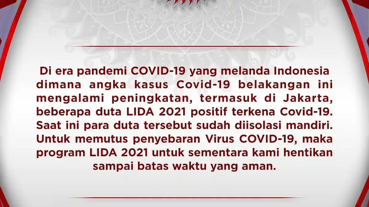 Sempat Berhenti Tayang, Indosiar Buka Suara Soal Jadwal Terbaru LIDA 2021