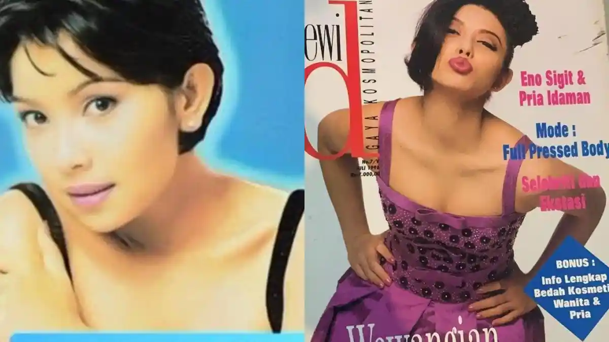 Adu Gaya Mayangsari & Eno Sigit Jadi Model Majalah Jadul, Cucu dan Mantu Soeharto Sama-sama Menawan